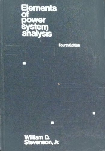 9780070612785: Elements of Power System Analysis (MCGRAW HILL SERIES IN ELECTRICAL AND COMPUTER ENGINEERING)