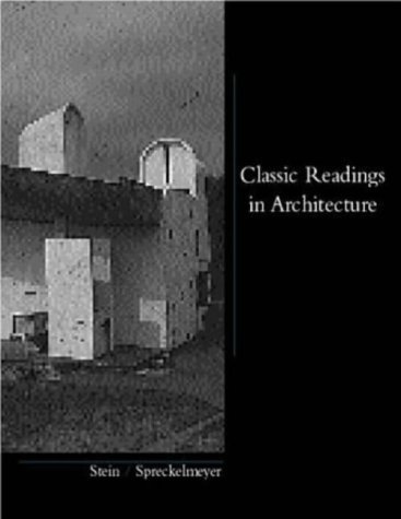 Classic Readings In Architecture