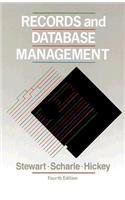 Beispielbild fr Records and Database Management (College Series) zum Verkauf von Robinson Street Books, IOBA