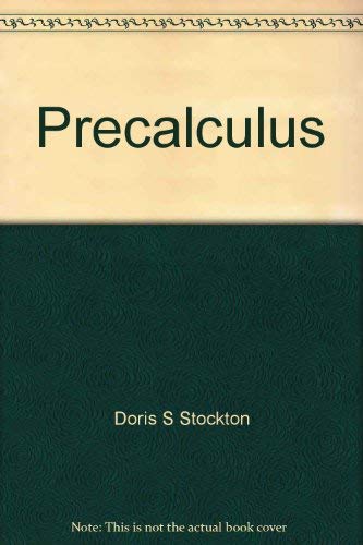 Stock image for Precalculus for sale by The Unskoolbookshop