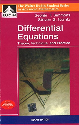 9780070616097: Differential Equations: Theory - Technique And Practice