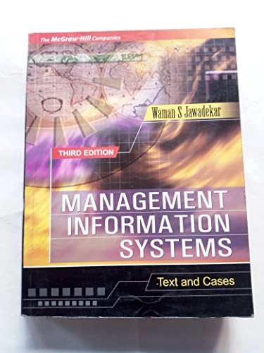 9780070616349: Management Information Systems