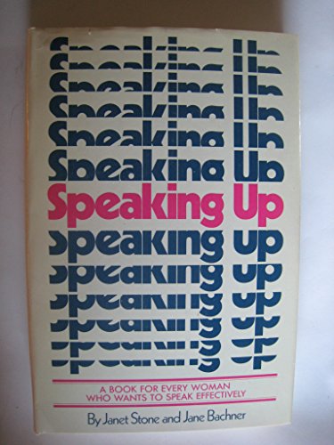Stock image for Speaking Up for sale by Better World Books