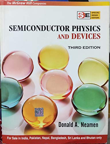 9780070617124: Semiconductor Physics and Devices