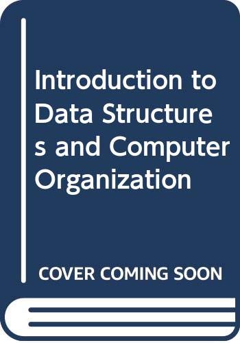 Beispielbild fr Introduction to computer organization and data structures (McGraw-Hill computer science series) zum Verkauf von Ammareal