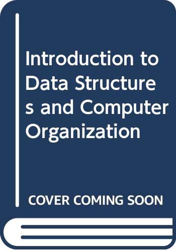 9780070617261: Introduction to computer organization and data structures (McGraw-Hill computer science series)