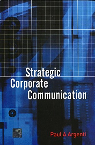 Imagen de archivo de Strategic Corporate Communication a la venta por dsmbooks
