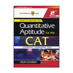 Stock image for How to Prepare for Quantitative Aptitude for CAT for sale by HPB-Red