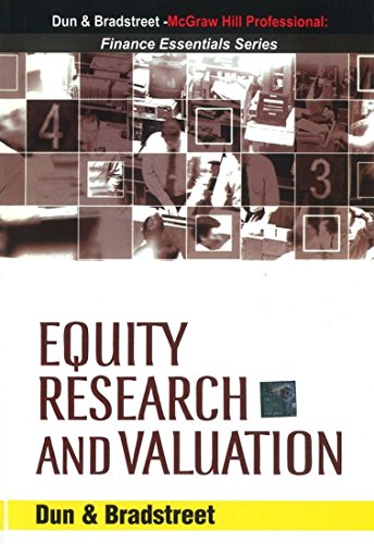 9780070620940: EQUITY RESEARCH AND VALUATION [Hardcover] Dun & Bradstreet