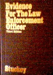 Beispielbild fr Evidence for the Law Enforcement Officer zum Verkauf von BooksRun