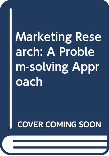 9780070624825: Marketing Research: A Problem-solving Approach