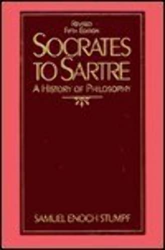 Imagen de archivo de Socrates to Sartre: A History of Philosophy a la venta por Wonder Book