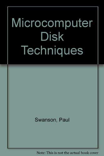 9780070625822: Microcomputer Disk Technique