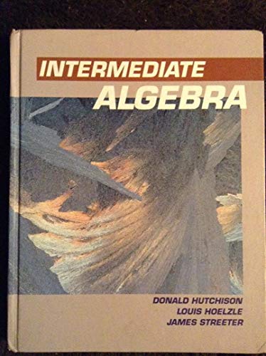 9780070626027: Intermediate Algebra