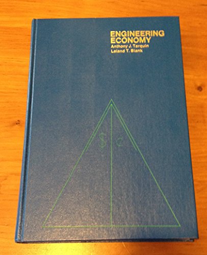 Imagen de archivo de Engineering Economy a la venta por Better World Books
