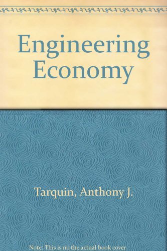 Stock image for Engineering Economy for sale by Better World Books