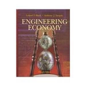 Imagen de archivo de Engineering Economy (Mcgraw-Hill Series in Industrial Engineering and Management Science) a la venta por Cronus Books