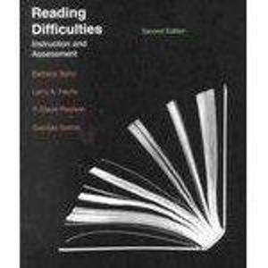 9780070631823: Reading Difficulties: Instruction and Assessment