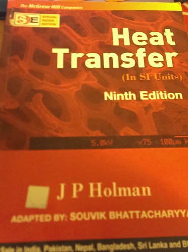 9780070634510: Heat Transfer