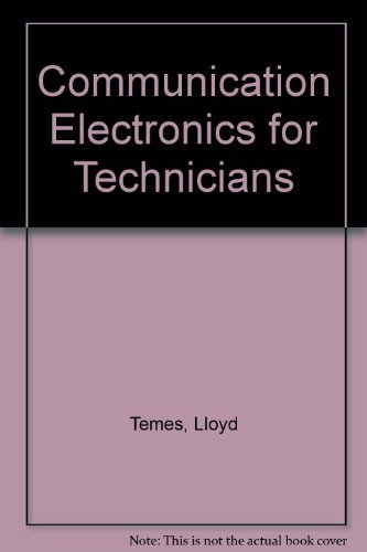 Imagen de archivo de Communication Electronics for Technicians a la venta por ThriftBooks-Dallas