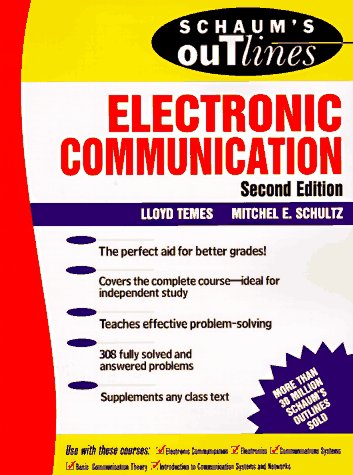 Imagen de archivo de Schaum's Outline of Electronic Communication a la venta por Better World Books