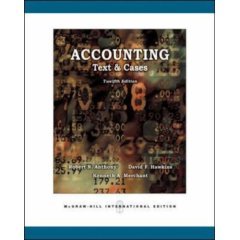 Stock image for Accounting: Texts and Cases for sale by ThriftBooks-Atlanta