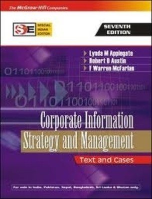 Beispielbild fr Corporate Information: Strategy and Management; Text and Cases zum Verkauf von Better World Books