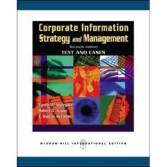 9780070635845: Corporate Information: Strategy and Management; Text and Cases