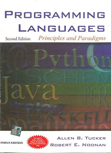 Imagen de archivo de Programming Language: Principles and Paradigms a la venta por dsmbooks