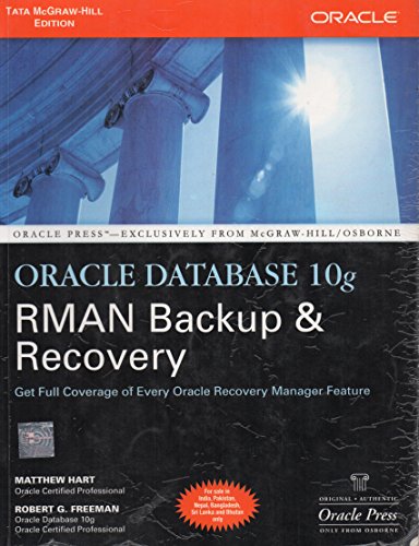 9780070636910: Oracle Database 10g RMAN Backup & Recovery