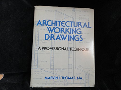 Beispielbild fr Architectural Working Drawings zum Verkauf von Better World Books