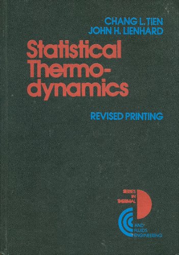 9780070645707: Statistical thermodynamics (Series in thermal and fluids engineering)