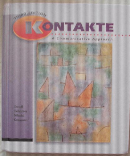 Imagen de archivo de Kontakte: A Communicative Approach a la venta por medimops