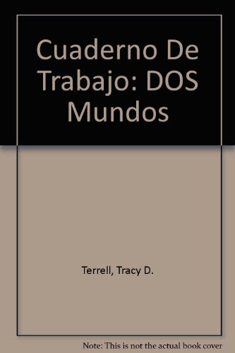 Imagen de archivo de Cuaderno De Trabajo: DOS Mundos a la venta por SecondSale