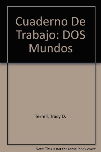 Stock image for Cuaderno De Trabajo: DOS Mundos for sale by SecondSale