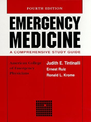 Stock image for Emergency Medicine: A Comprehensive Study Guide for sale by Wizard Books