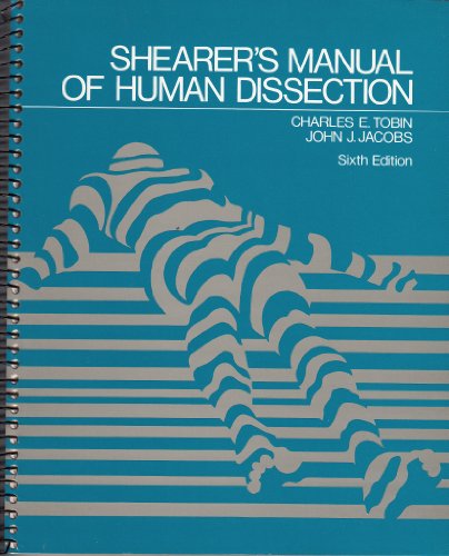 9780070649262: Shearer's Manual of Human Dissection