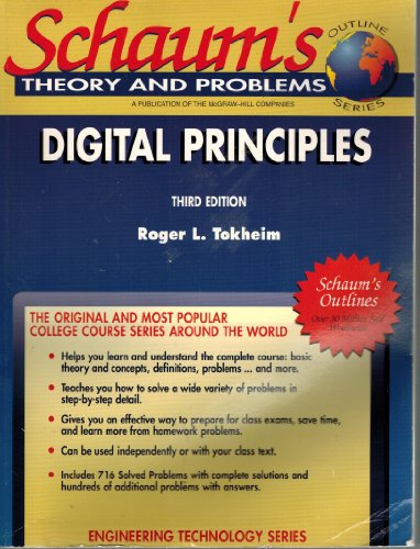 Imagen de archivo de Schaum's Outline of Theory and Problems of Digital Principles (Schaum's Outline S.) a la venta por AwesomeBooks