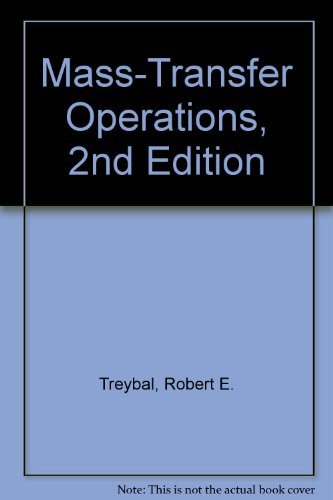 Stock image for Mass-Transfer Operations (2nd Ed.) for sale by Persephone's Books