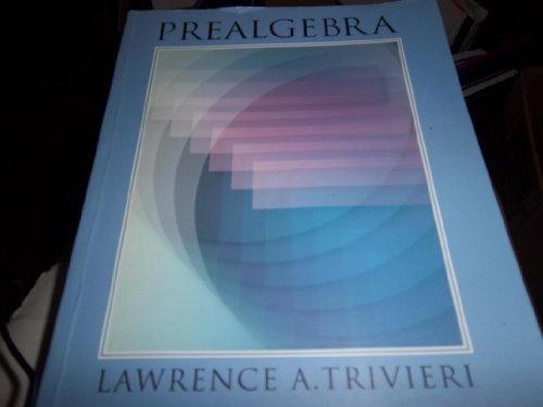 Stock image for Prealgebra for sale by a2zbooks