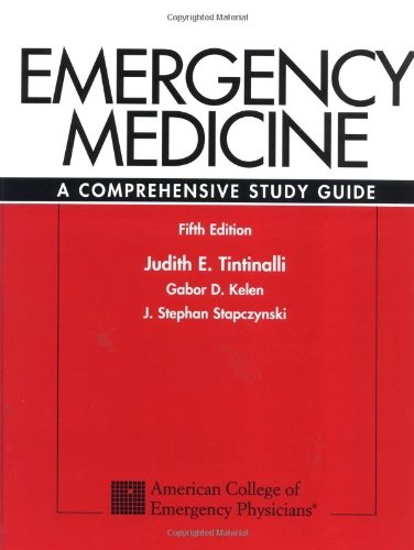 9780070653511: Emergency Medicine: A Comprehensive Study Guide