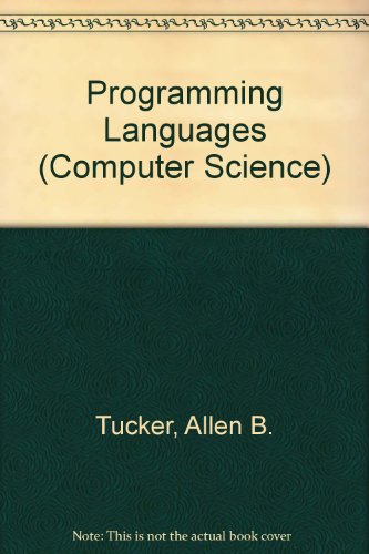 9780070654150: Programming Languages (Computer Science)