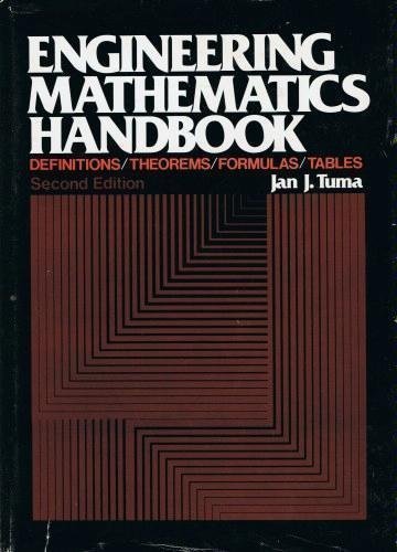 Stock image for Engineering Mathematics Handbook: Definitions, Theorems, Formulas, Tables. 2nd ed. for sale by Bingo Used Books