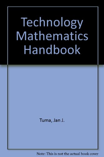 Stock image for Technology Mathematics Handbook for sale by Better World Books