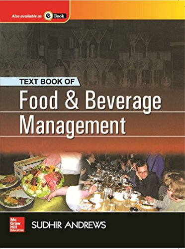 9780070655737: Textbook Of Food And Beverage Management