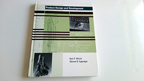 Beispielbild fr Product Design and Development zum Verkauf von Better World Books