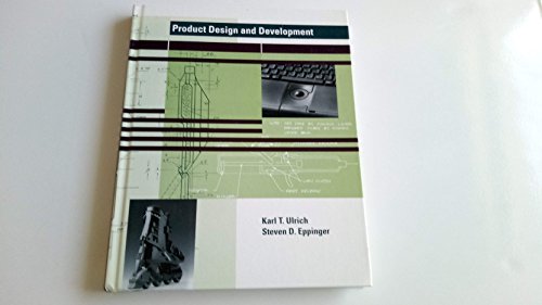 Imagen de archivo de Product Design and Development a la venta por SecondSale