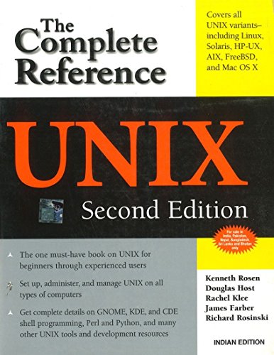 9780070658363: UNIX: The Complete Reference