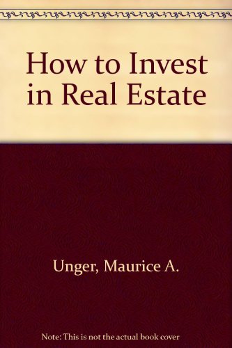 9780070659155: How to Invest in Real Estate