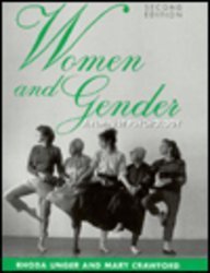 Imagen de archivo de Women and Gender : A Feminist Psychology a la venta por Better World Books